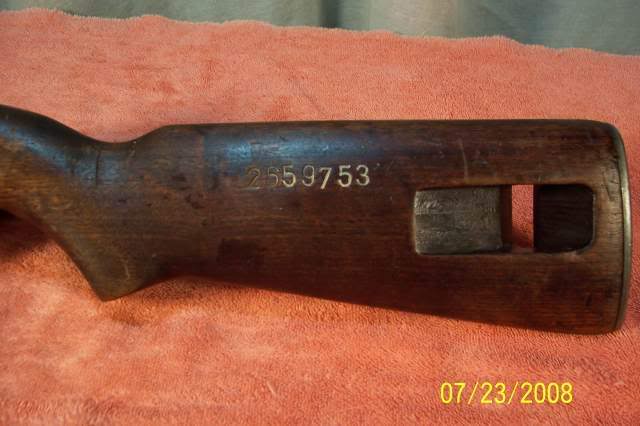 m1 carbine identification serial number