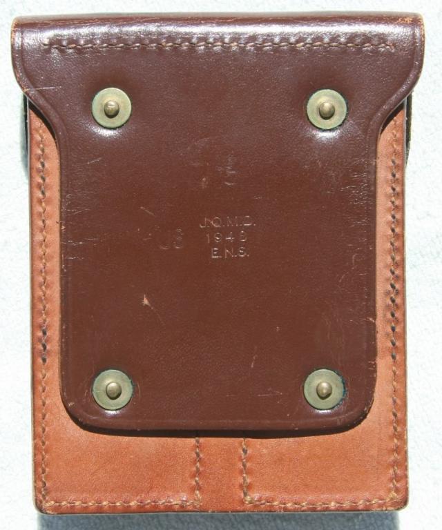 Leather Carbine mag pouches.