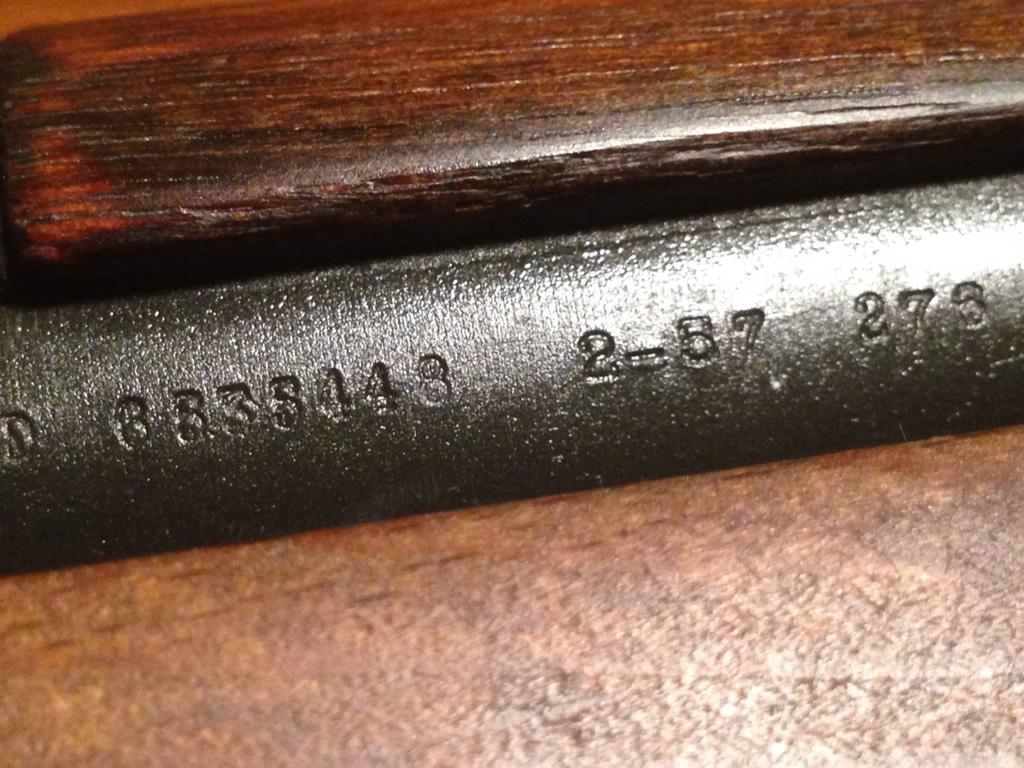 M1 Garand Markings.