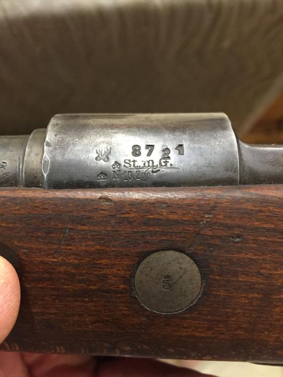 Mauser 98 Serial Number Location.