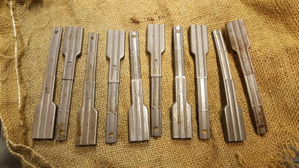 10 M1 Carbine Stripper Clips Old style C363