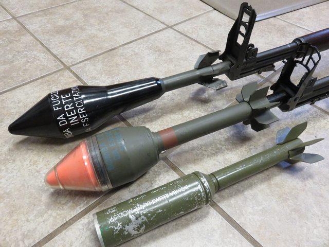 Mecar M1 Garand T119 Us Italian Grenade Launchers No 94 Practice