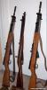 2 Yugo SKS's and a Mosin M44