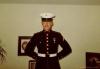Me as Pfc. home on leave